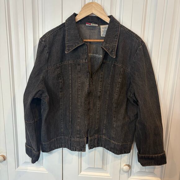 Faded Glory Jean Jacket Size 12 - Picture 1 of 8